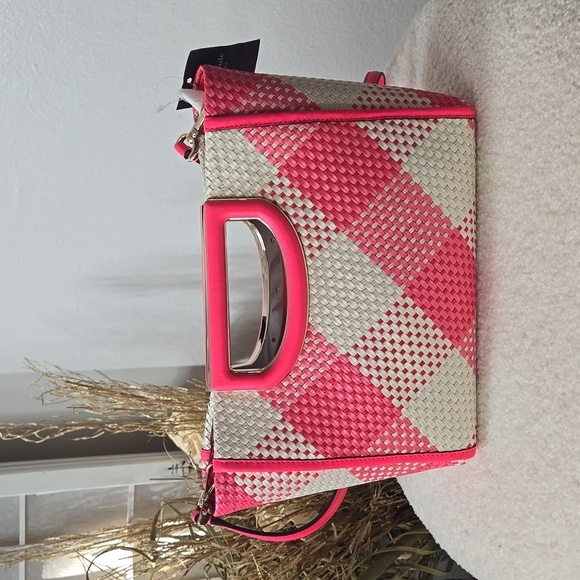 NWT Kate Spade woven convertible clutch bag - Picture 10 of 11